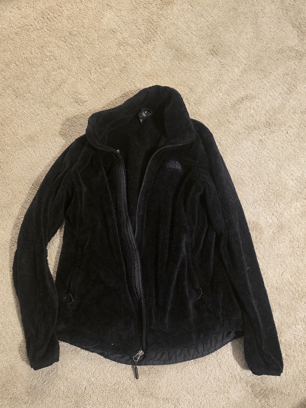 The North Face Women's Black Teddy Fleece Jacket